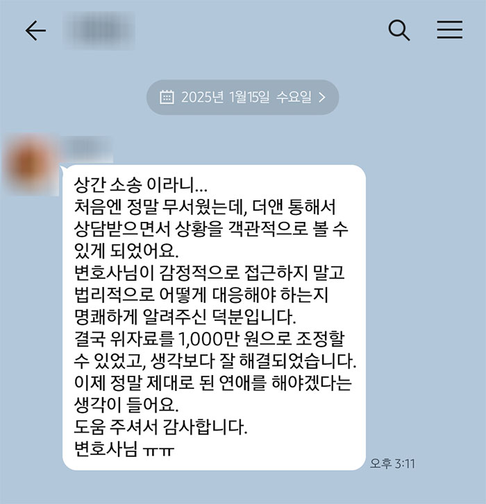 법무법인 더앤 선임 후기