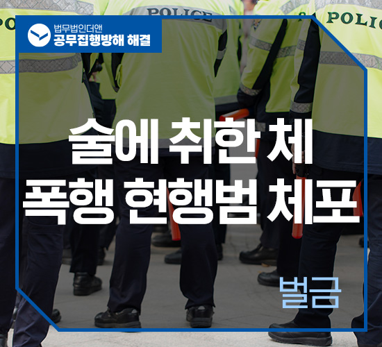 사례3 공무집행방해 벌금